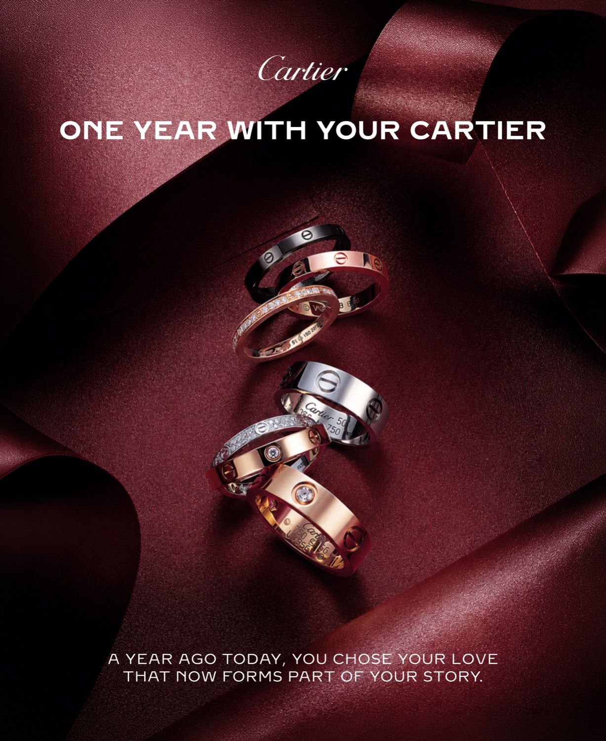 Pieza de aniversario Love